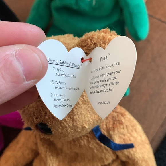 Lot of 11 vintage (90’s) TY original beanie babies. Great condition. - Picture 7 of 12